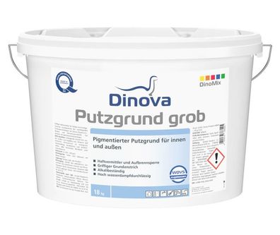 Dinova Putzgrund grob 18 kg weiß