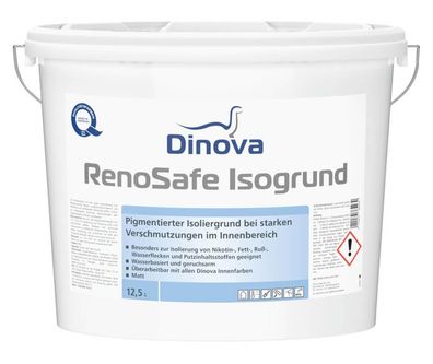 Dinova RenoSafe Isogrund 12,5 Liter weiß