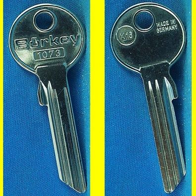 Schlüsselrohling Börkey 1073 X16 für verschiedene TOK, Winkhaus Profilzylinder