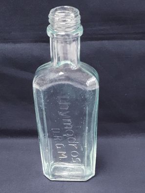 Glasflasche Thymodrosin D.R.G.M