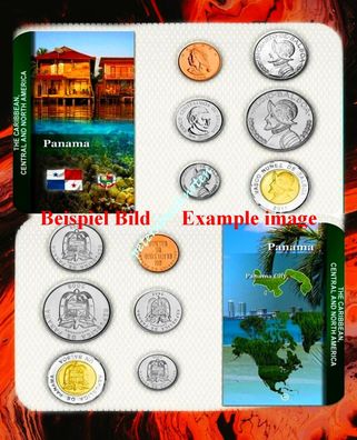 PANAMA KMS. 1996-2018 UNC Blister 6895#