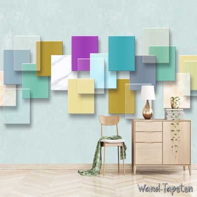 Vlies Fototapete Wandtapete Wandbilder Diamant Marmor Spleißen 3534