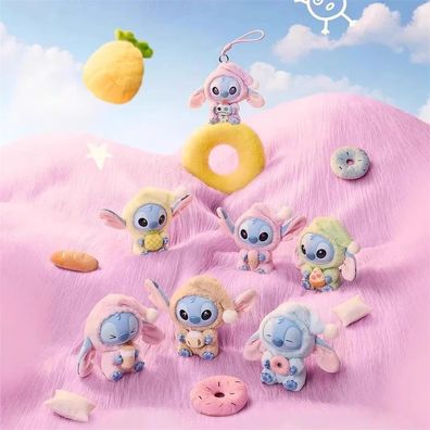 Stitch Eat Something Before Sleep Vinyl-Plüschfigur - Labubu Style