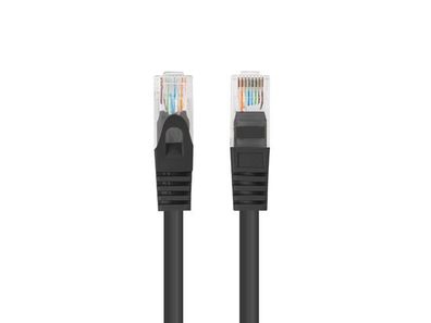 Patchcord KAT.6 UTP 3M CZARNY FLUKE PASSED Lanberg 10-PACK