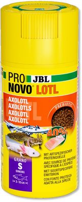 JBL Pronovo Lotl Grano S 100ml für Axolotl von 3-10cm