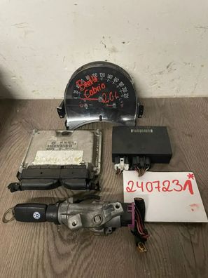 Original VW New Beetle Cabrio 2,0L Steuergerät Set 06A906032GM