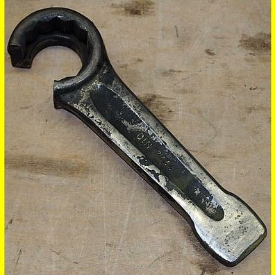 offener Ringschlüssel kurz - Schlüsselweite 46 mm - Schlagringschlüssel