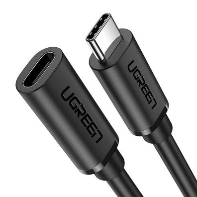 Ugreen 10387 USB-Kabel USB 3.2 Gen 2 (3.1 Gen 2) 1 m USB C Schwarz