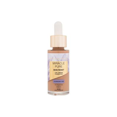 Max Factor Miracle Pure Haut Reset 2in1 Serum Foundation 60-80 Hell bis Mittel