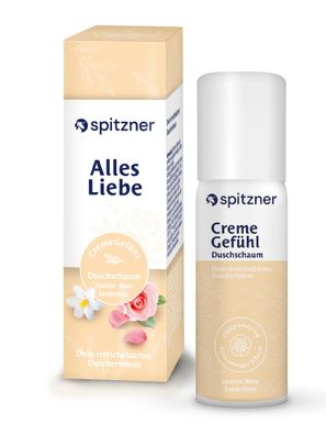 Duschschaum Cremegefühl in einer Geschenkverpackung