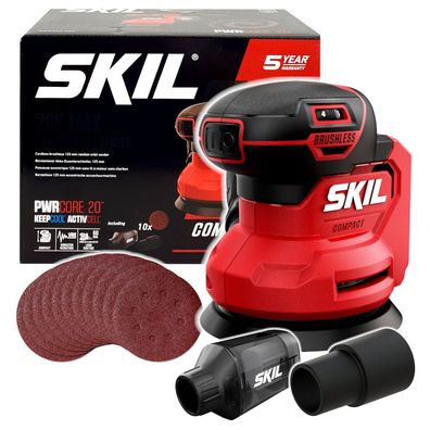 SKIL Exzenterschleifer 20V, 125mm (ohne Akku)
