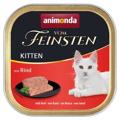 Animonda vom Feinsten Kitten Rind 32 x 100g