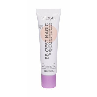 LOreal Paris BB Cream 5in1, 24h feuchtigkeitsspendend 30 ml