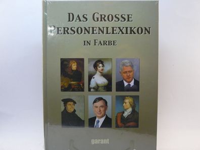 Das große Personenlexikon in Farbe von Zentner, Garant Verlag neu