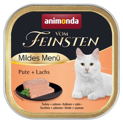 Animonda vom Feinsten Mildes Menü Pute & Lachs 32 x 100g