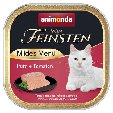 Animonda vom Feinsten Mildes Menü Pute & Tomate 32 x 100g