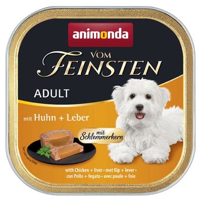 Animonda vom Feinsten Schlemmerkern mit Huhn & Leber 44 x 150g