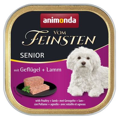 Animonda vom Feinsten Senior Geflügel & Lamm 44 x 150g