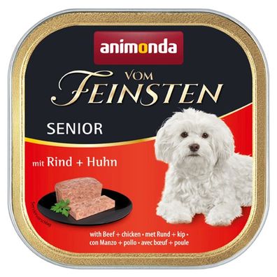 Animonda vom Feinsten Senior Rind & Huhn 22 x 150g