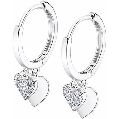Beautiful silver earrings rings with pendants Trendy LP3274-4 / 1