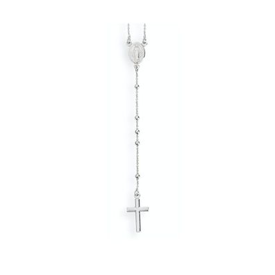 Original silver necklace Rosary CRO25B
