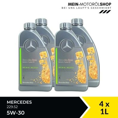 Mercedes 5W-30 229.52 4x1 Liter
