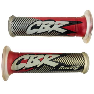 Motorrad Griff Satz Lenkergriffe CBR Rot für Honda CBR 125 600 900 1000 1100