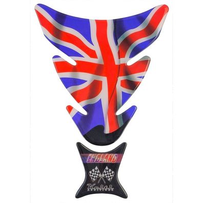 Motorrad Tank Aufkleber Tankpad Union Jack UK für Suzuki Honda KTM Yamaha