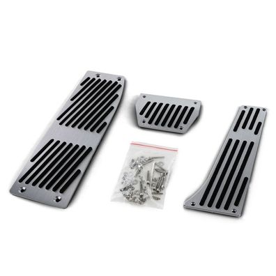 Alu Pedale Automatik + Fußstütze passend für BMW E34 E39 E60 E61 E32 E38 E63 E64