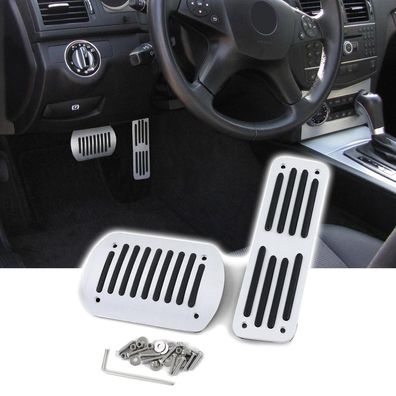 Automatik Alu Pedalen Set für Mercedes 124er W124 190er W201