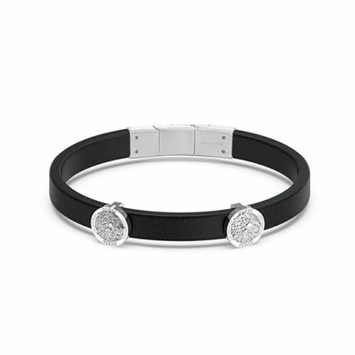 Men´s leather bracelet Lion King JUMB03013JWSTT/U