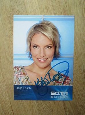 N24 Fernsehmoderatorin Katja Losch - handsigniertes Autogramm!!!