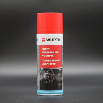 Cockpitspray Pflege u. Reinigung fürs Auto frischt die Farbe auf von WÜRTH