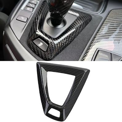 Echt Carbon Schaltrahmen Abdeckung passt für BMW M2 F87 + M3 F80 + M4 F82 F83