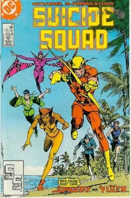 Suicide Squad # 11 (guests: Speedy, Vixen) (Luke McDonnell) (USA, 1988)