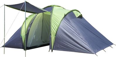 ZELT 4 Personen Familienzelt Campingzelt Tunnelzelt Camping 3000MM Explorer