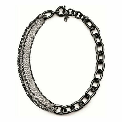 Folli Follie Necklace Tich-Timeless 925 Sterling Silver
