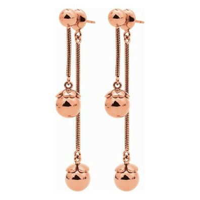 Folli Follie Women's Ear Studs Stainless Steel Rose 7cm 1e16t019r