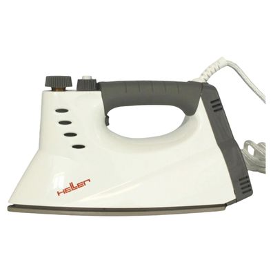 Heller Professional EP101 Dampfbügeleisen mit Keramiksohle weiß/grau, 210 ml
