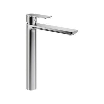 ECOLAM Waschtischarmatur hohe Armatur Wasserhahn Badarmatur GLAD Chrom Modern Design
