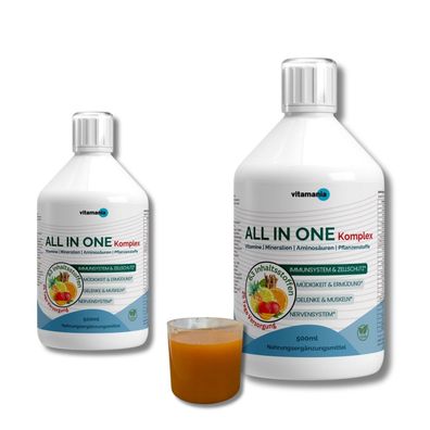 2x ALL IN ONE Komplex - Flüssiges Multivitamine
