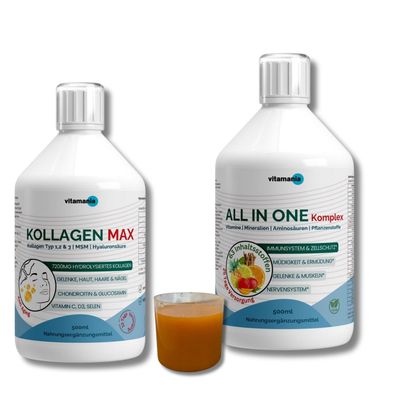 Vitamania Synergie Paket - Flüssiges Nahrungsergänzung