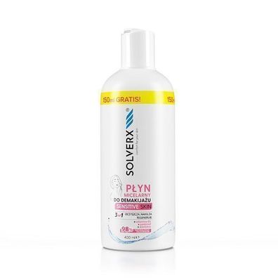 Mizellare Reinigungsloesung fuer Damen, 3-in-1 Pflege, 400ml