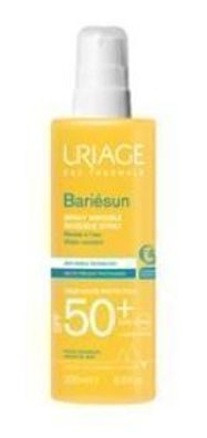 Uriage Bariesun Unsichtbares Spray SPF 50+ fuer empfindliche Haut, 200 ml
