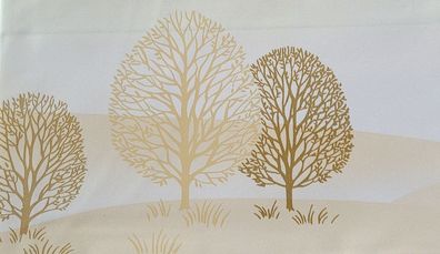 Vinyl Duschvorhang Bilbao Beige 180x200cm. dünne weiche Vinylfolie