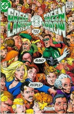 Green Lantern / Green Arrow # 3 (Neal Adams reprints, 52 pages) (USA, 1983)