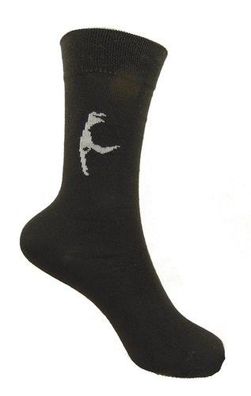Sylt Socken schwarz in Geschenkbox 35-38