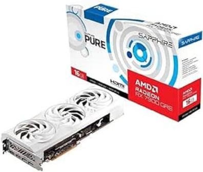 Sapphire AMD Radeon Pure RX 7900 GRE Gaming Grafikkarte OC 16GB GDDR6