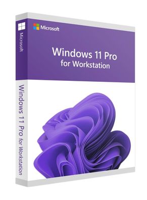 Windows 11 Pro for Workstation | Vollversion | Deutsche Ware | 24/7 Lieferung