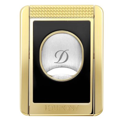 S.T. Dupont Zigarrenschneider und -bank Schwarz/Goldfarben 003553